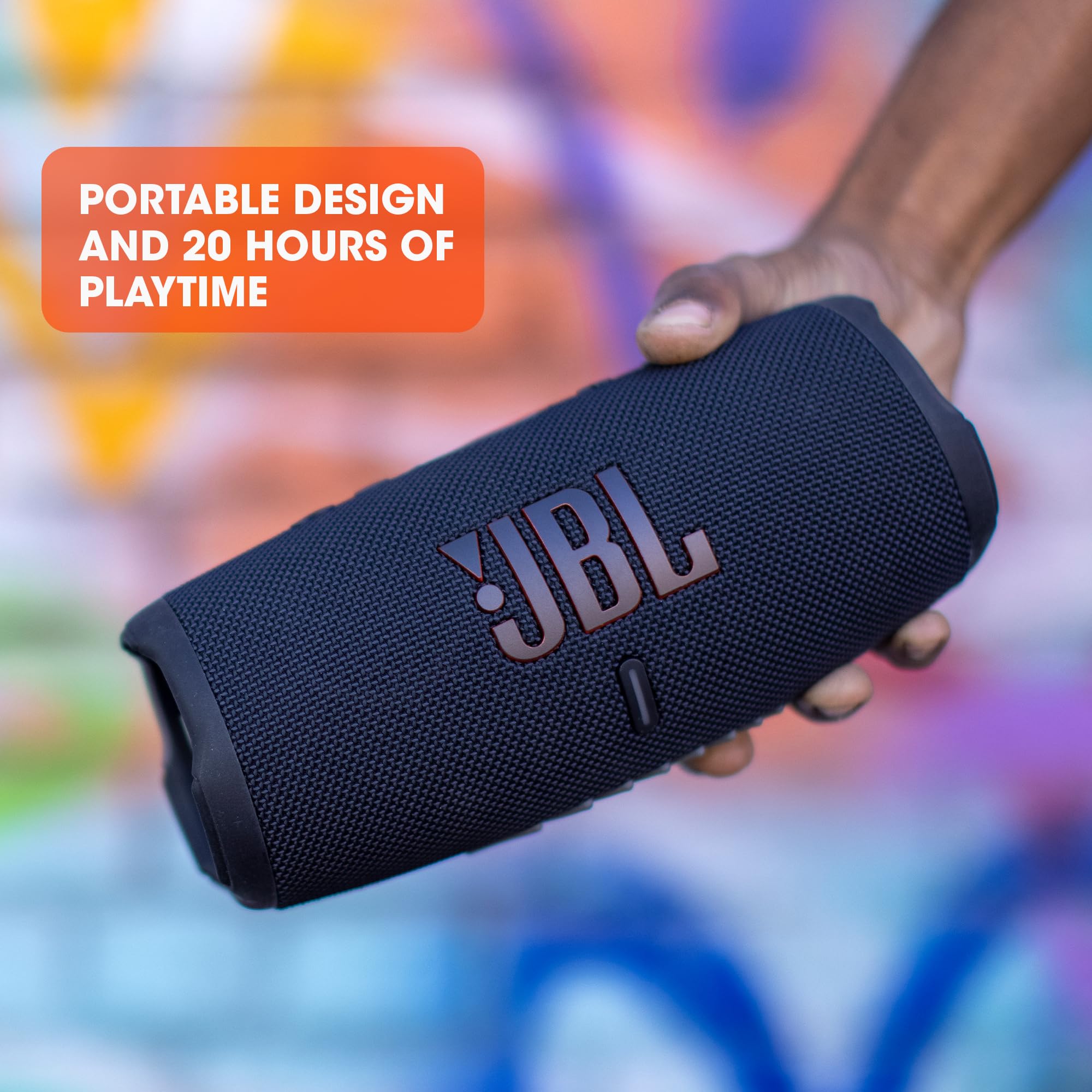 JBL Charge 5 Bluetooth Wireless Speaker Black EU Review