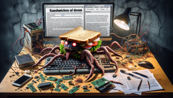 Sandwiches of Doom Delay Tech Installation: GadgetLad Reports