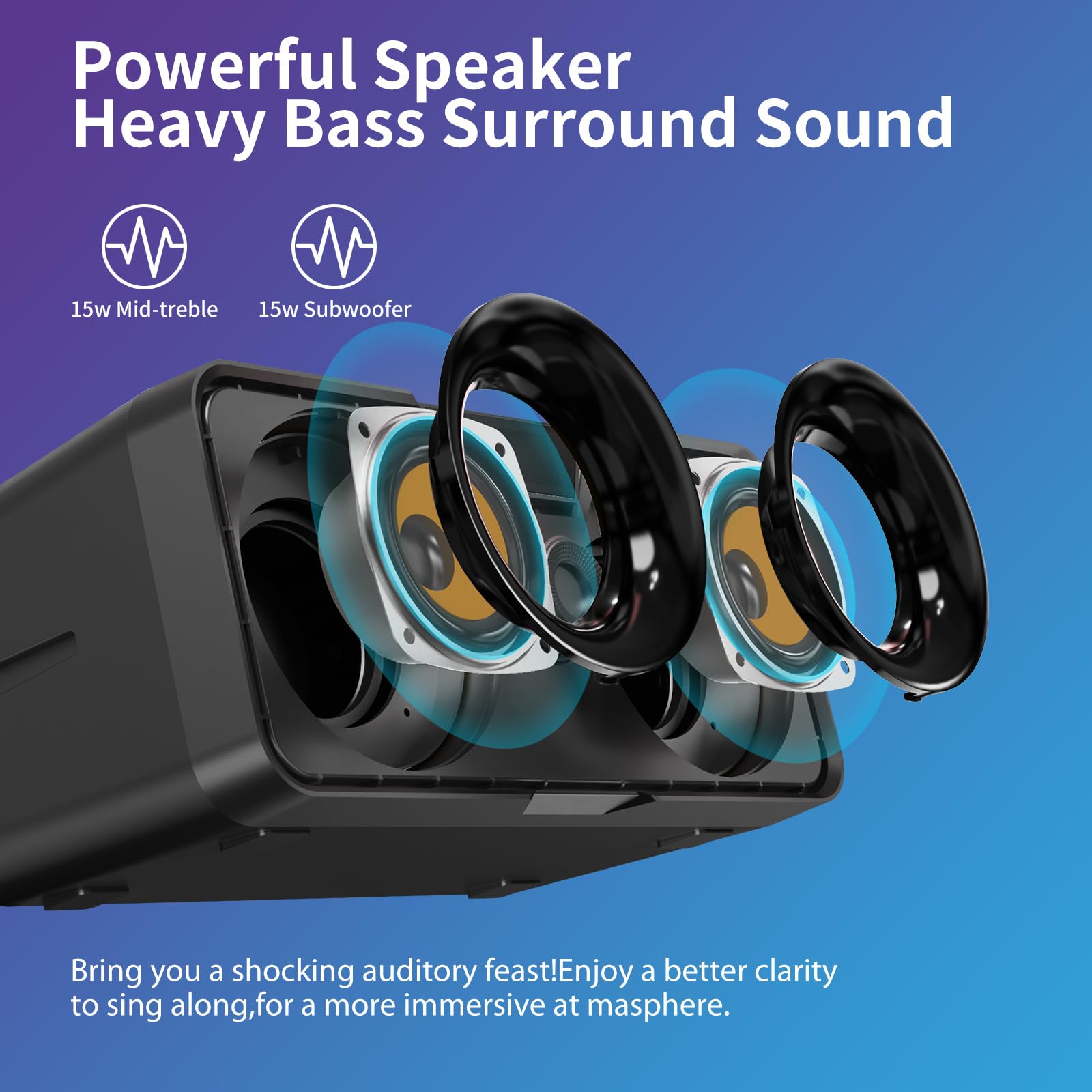 Karaoke Machine for Adults and Kids with 2 UHF Wireless Microphones Review