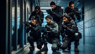 SAS guys break into Wi-Fi, invade the building as if it's nothing