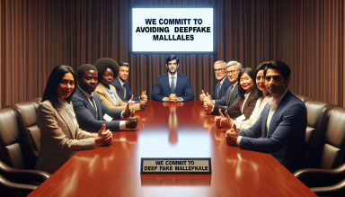 AI executives assure, once more, that they will refrain from producing deepfake rubbish