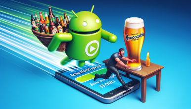 Android Applications Now Download Faster Than a Geordie's Pint Request | GadgetLad