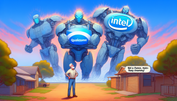 Aye, Qualcomm acquiring Intel? Not a chance, mate – keep dreaming!