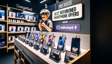 Best Refurbished Smartphone Offers in the UK - Selections from GadgetLad