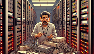 Clueless Fool Ruined the Data Center Every Day, Really Heavy-Handed
