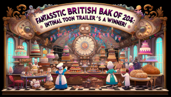 Fantastic British Bake Off 2024: Initial Toon Trailer's a Winner! - GadgetLad
