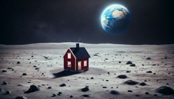 Japan's Gannin' to Place a Small Red Swedish House on the Moon