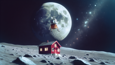 "Japan's Gannin' to Place a Small Red Swedish House on the Moon"