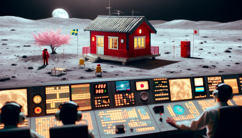 Japan's Gannin' to Place a Small Red Swedish House on the Moon