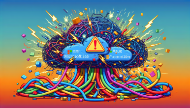 Large ISP Messes Up Configurations, Microsoft 365 and Azure Breakdown
