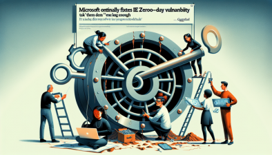 "Microsoft Ultimately Fixes IE Zero-Day Vulnerability, Took 'Em Long Enough - GadgetLad"