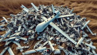 "Russian Drone Debris Discovered with Starlink Equipment: Quite the Cheeky Strategy"