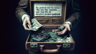 So, you handed over the ransom... and now the decryptor's broken – GadgetLad