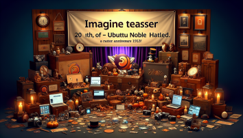 **Ubuntu Noble Halted: 20th Anniversary Teaser Unveils Nostalgic Treasures**