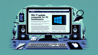 Win 11 Update Postponed, According to PC Manufacturers – Here’s the Scoop from GadgetLad
