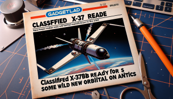 Classified X-37B Ready For Some Wild New Orbital Antics | GadgetLad
