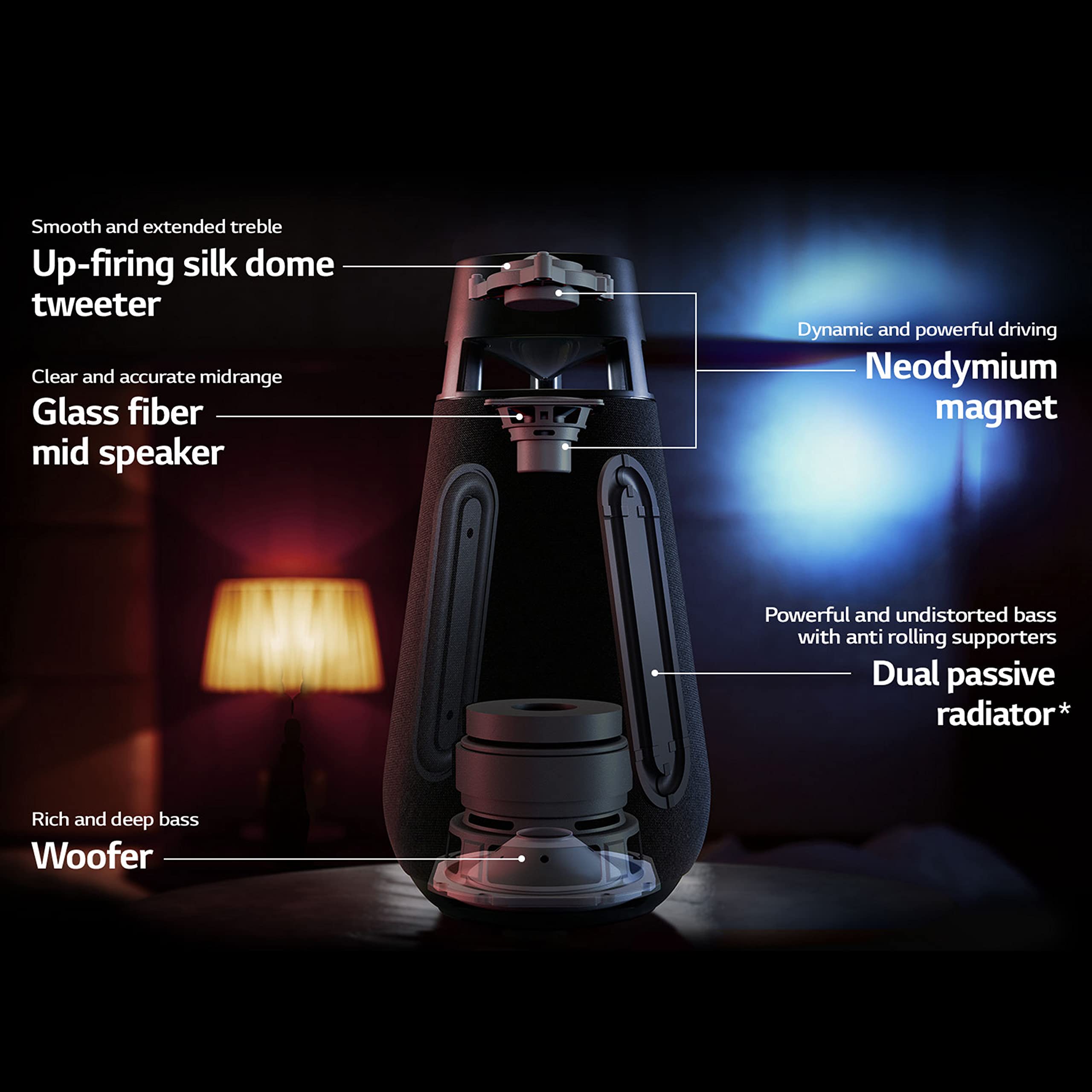 LG Electronics XBOOM 360 X03 Bluetooth Portable Speaker Review
