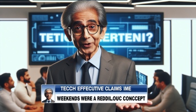 Infosys Executive Narayana Murthy Claims Weekends Were a Silly Concept | GadgetLad