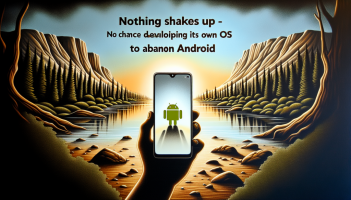 "Nothing Shakes Up - No Chance It’s Developing Its Own OS to Abandon Android"