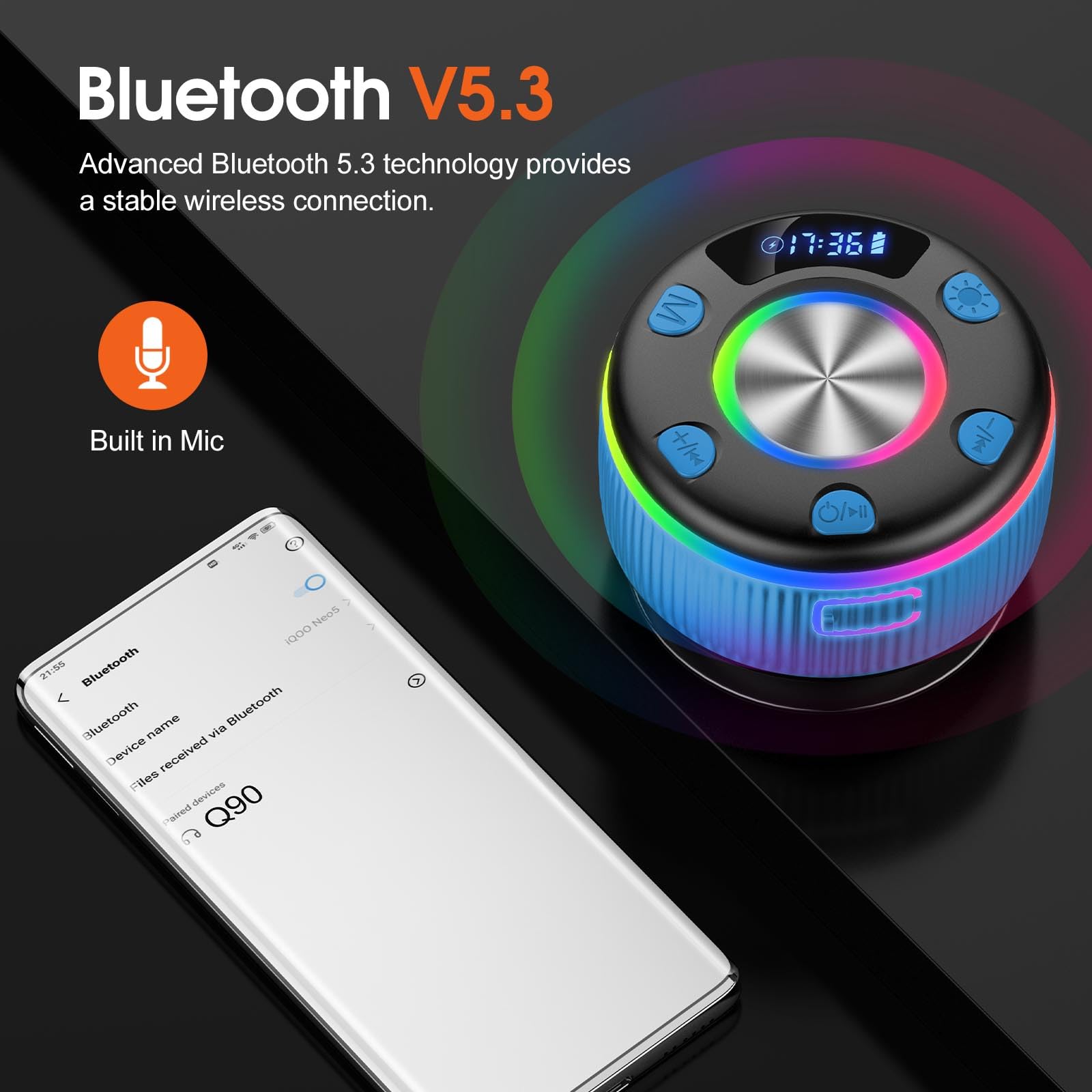 PRSCFUM Bluetooth Shower Speaker Review