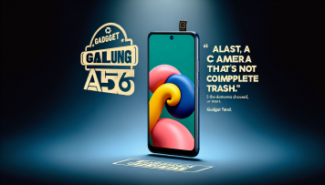Samsung Galaxy A56: At Last, a Camera That’s Not Complete Trash | GadgetLad