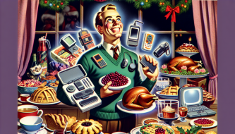 "Clueless GadgetLad Believes He Can Avoid Holiday Food Comas – Yeah, Sure"