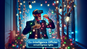 Former NSA Agent Plays with Christmas Lights Like a True Nerd – GadgetLad