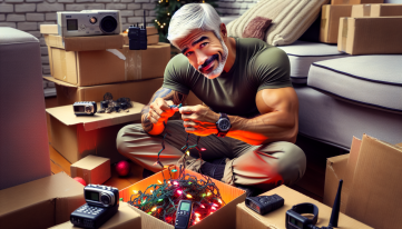 Former NSA Agent Plays with Christmas Lights Like a True Nerd – GadgetLad