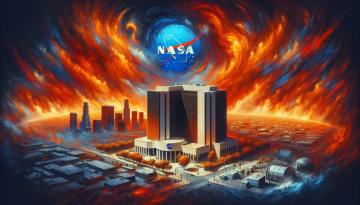 "LA’s ablaze, NASA’s JPL closes its doors. The world has lost its mind, right?"