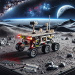 "Lego Lunar Rover: When Electric Vehicles Reached the Moon, True Class!"