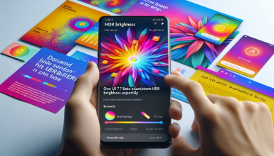 "Samsung's One UI 7 Beta Adjusts HDR Brightness Expertly – GadgetLad"