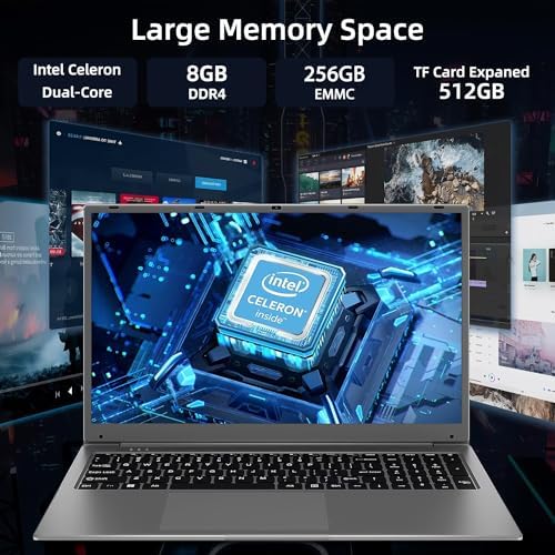 Naclud Laptop 17.3 Inch 8GB RAM 512GB SSD Review