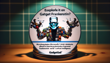 Microsoft tacks databases onto Fabric – akin to Frankenstein's AI
Explore it on GadgetLad: gadgetlad.co.uk