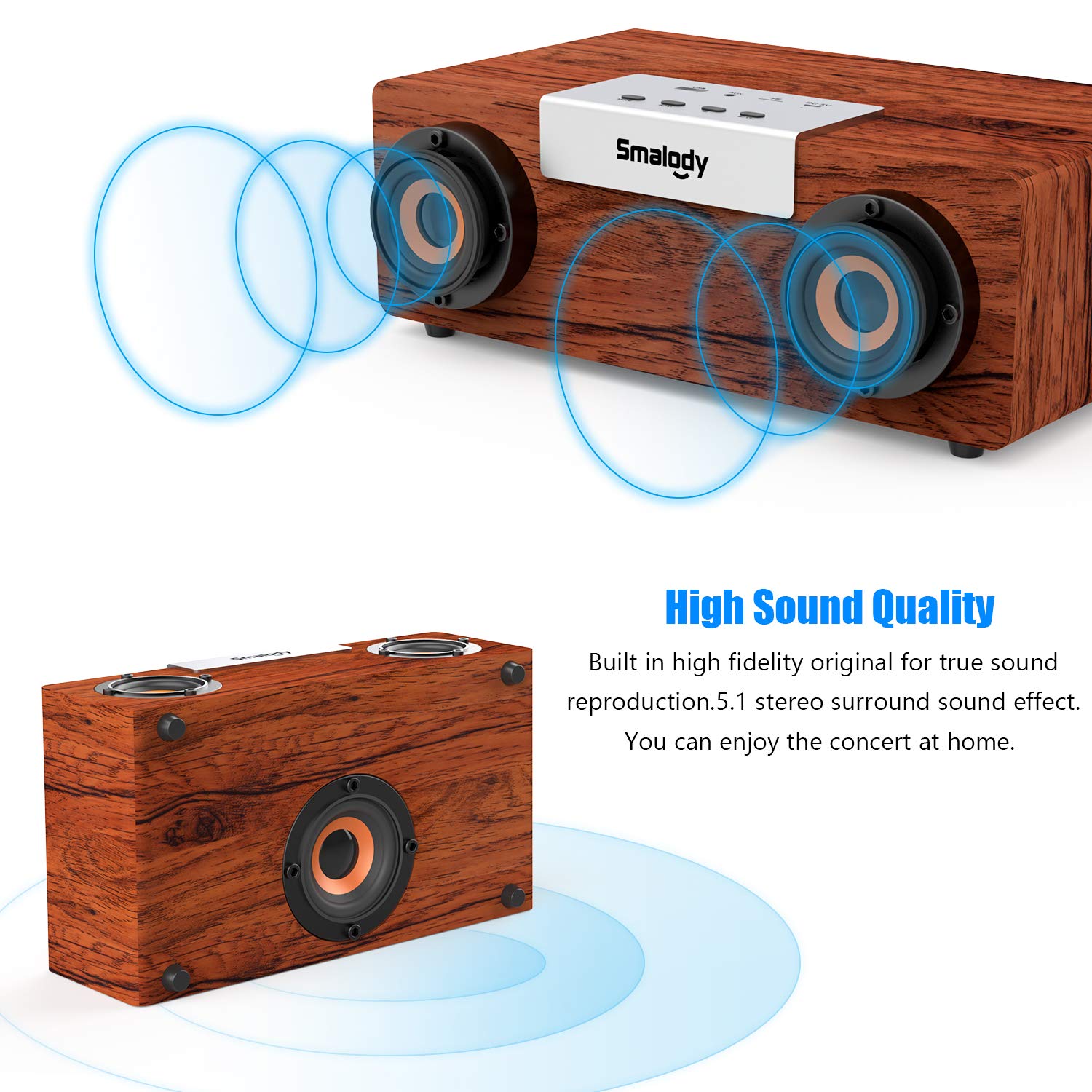 Smalody Retro Bluetooth Speaker Review