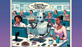 Call center employees claim that AI assistants are nearly as effective as a chocolate teapot - GadgetLad