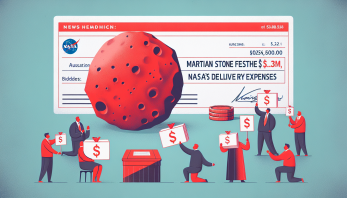 GadgetLad: Martian Stone Fetches $5.3M, Outpaces NASA's Delivery Expenses