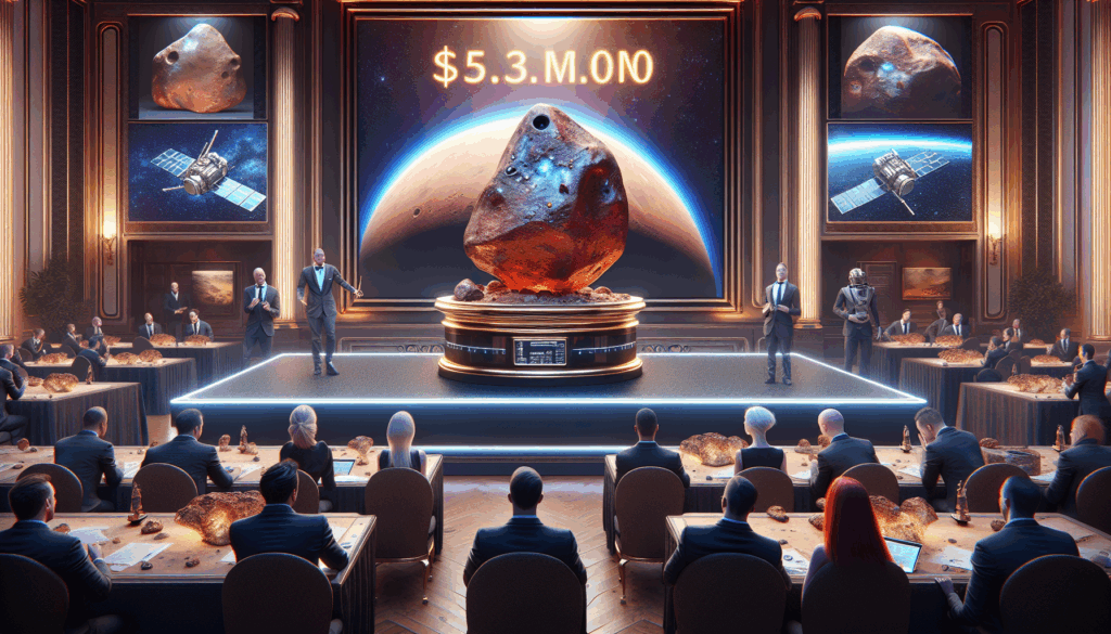 GadgetLad: Martian Stone Fetches $5.3M, Outpaces NASA's Delivery Expenses