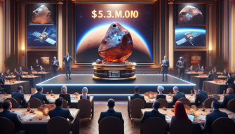 GadgetLad: Martian Stone Fetches $5.3M, Outpaces NASA's Delivery Expenses