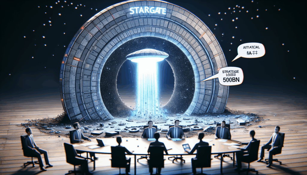 $500bn Stargate AI Initiative Fails, Almost Removed from the Toon Table