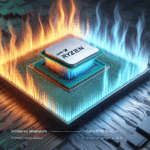 AMD Ryzen processors heat up when facing intense computational tasks, according to GMP - GadgetLad