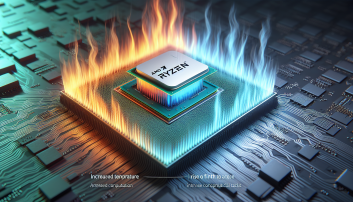 AMD Ryzen processors heat up when facing intense computational tasks, according to GMP - GadgetLad