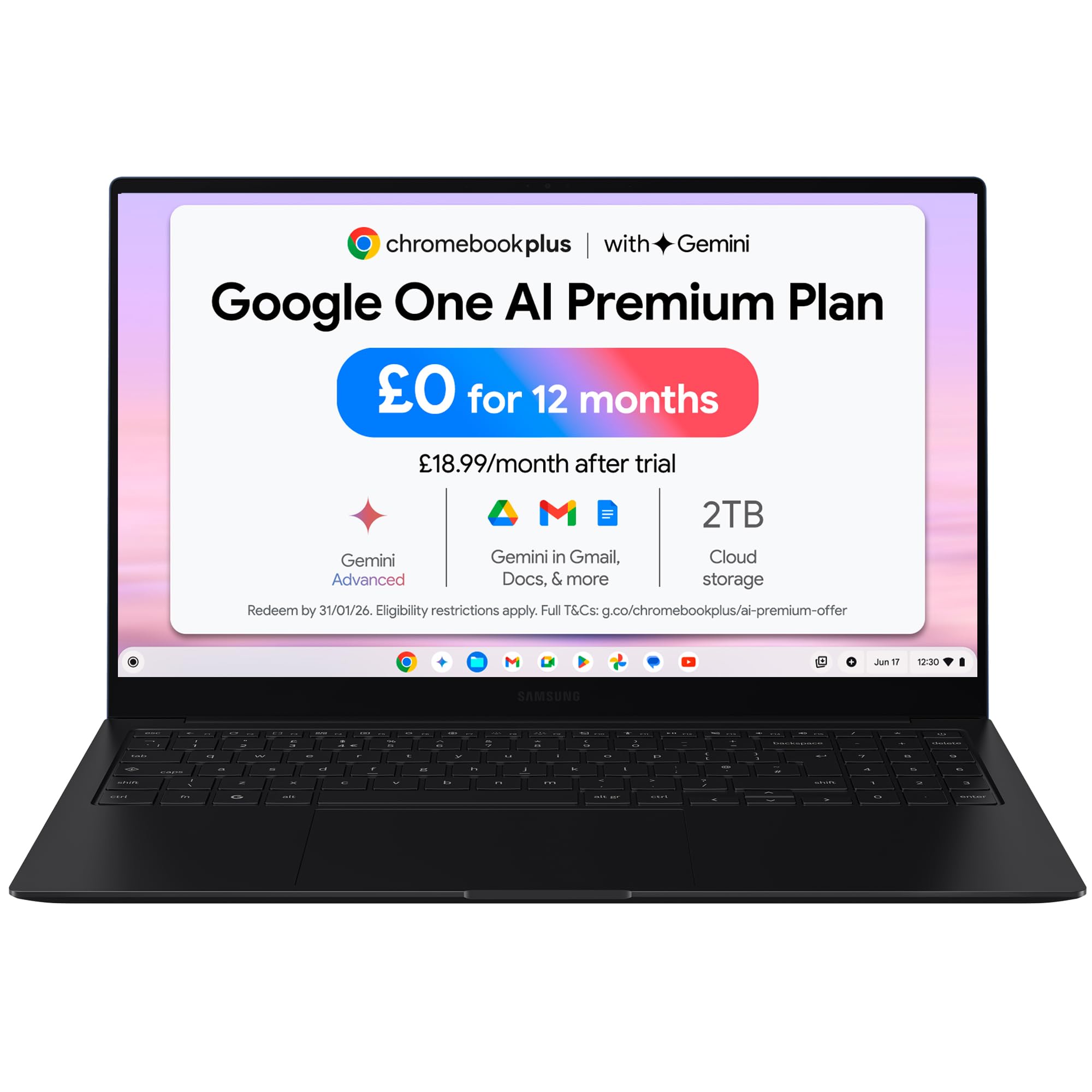 Samsung Galaxy Chromebook Plus Gemini AI Laptop Review