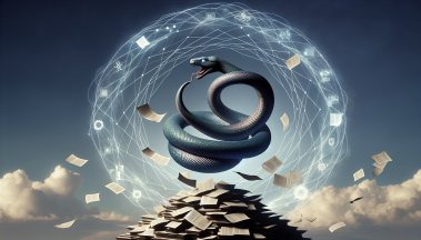 Snake Consumes Its Tail: Google AI References AI-Created Pages, According to Research