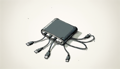 This foldy charger discarded five cables. GadgetLad won’t return.