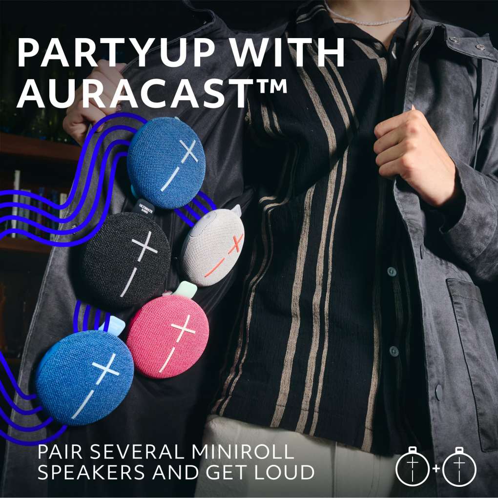 Ultimate Ears MINIROLL Ultra-Portable Waterproof Bluetooth Speaker Review