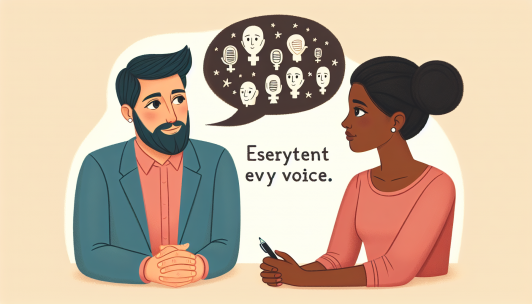 Yer voice counts – that’s why yer chattin' with a genuine lad.