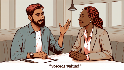 Yer voice counts – that’s why yer chattin' with a genuine lad.