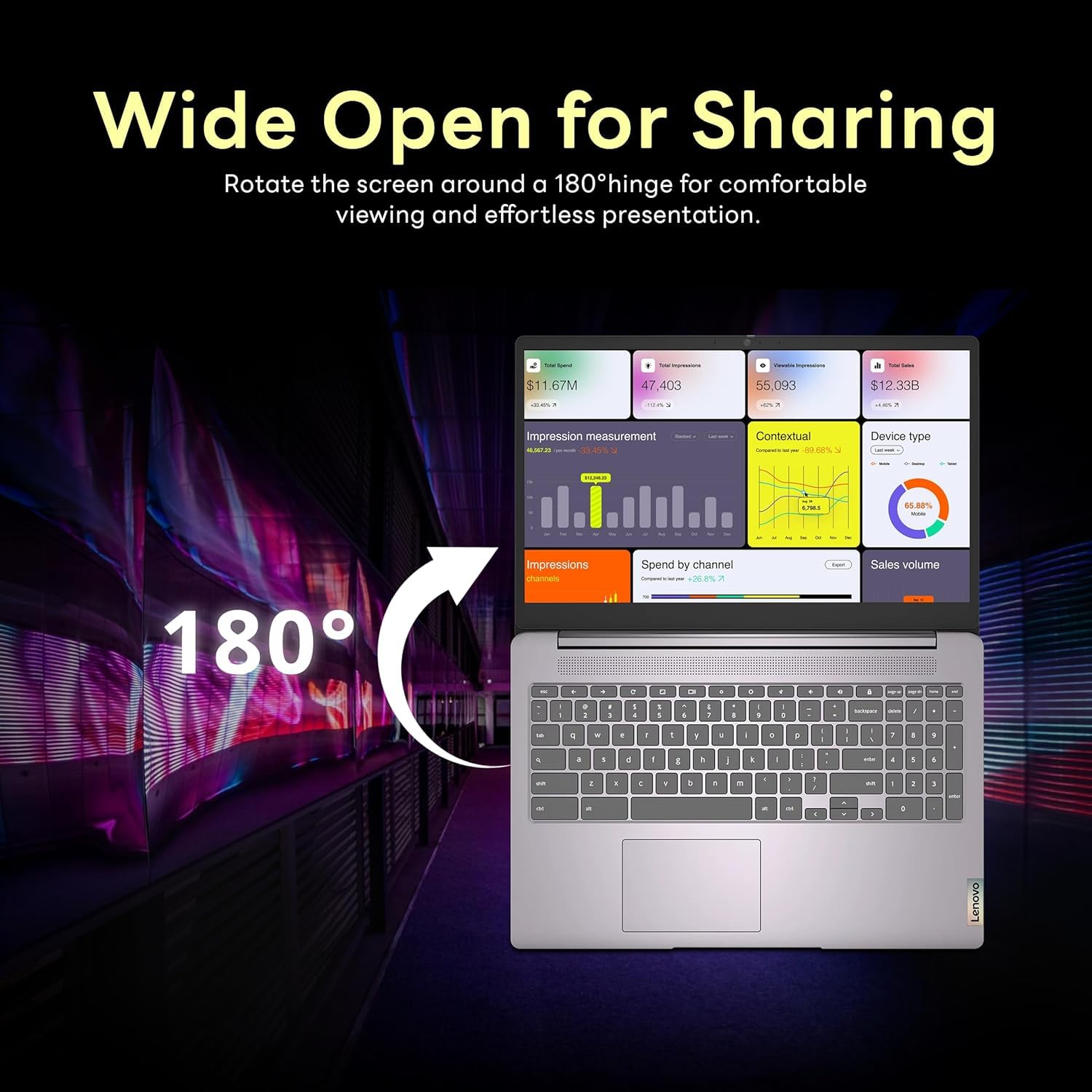 Lenovo IdeaPad 3i Chromebook Laptop 15.6 inch FHD Large Screen Review