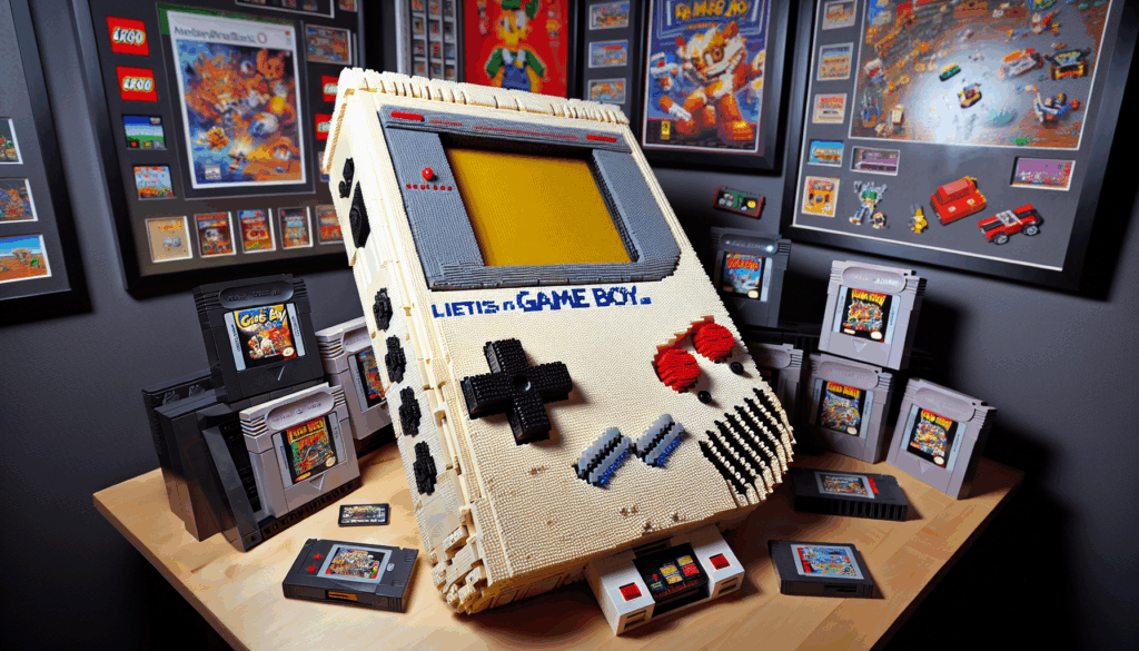 Retro enthusiast transforms LEGO Game Boy into a legitimate gaming device