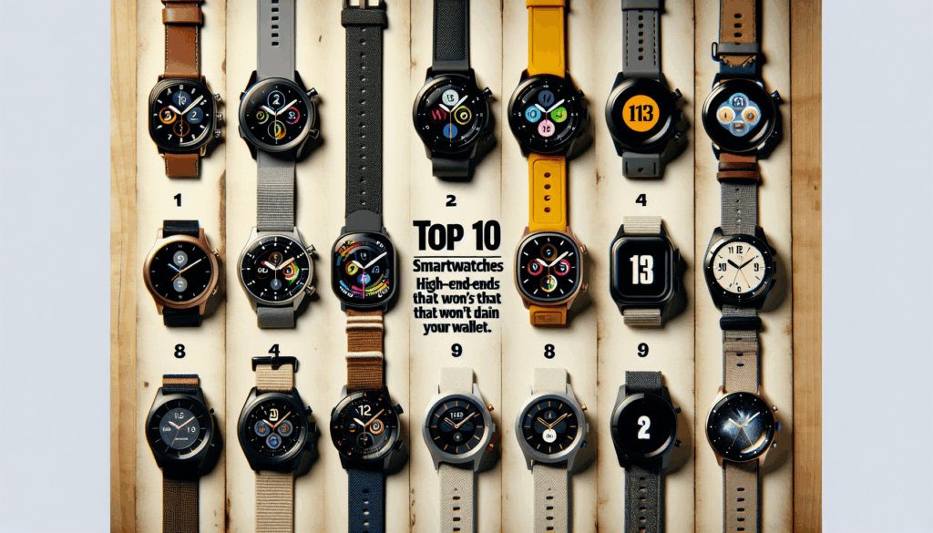 Top 10 Smartwatches: High-End Devices That Won't Drain Your Wallet